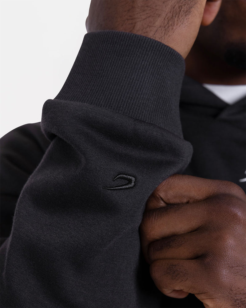 Strike Oversized Hoodie - Dark Grey