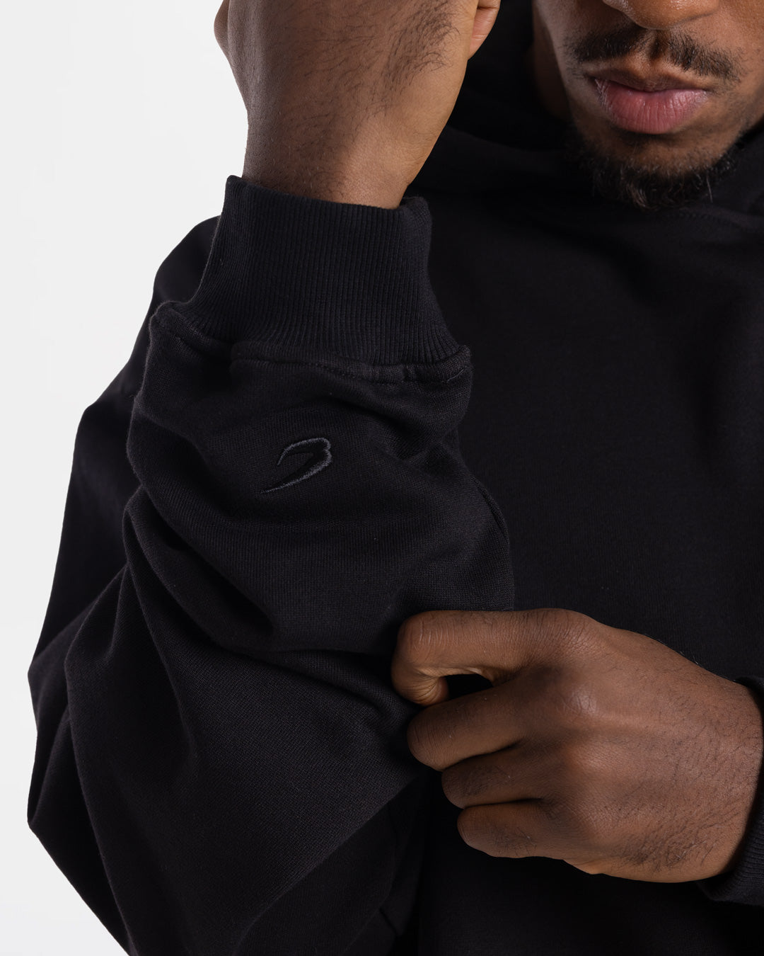 This Is My House Oversized Hoodie - Black