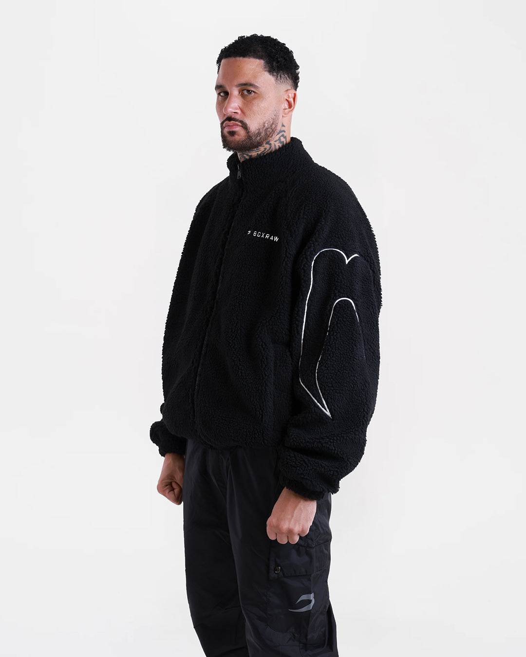 Tunero Sherpa Jacket - Black