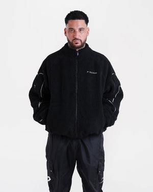 Tunero Sherpa Jacket - Black