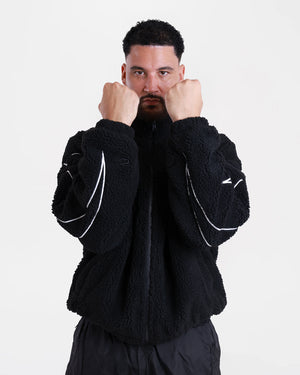 Tunero Sherpa Jacket - Black