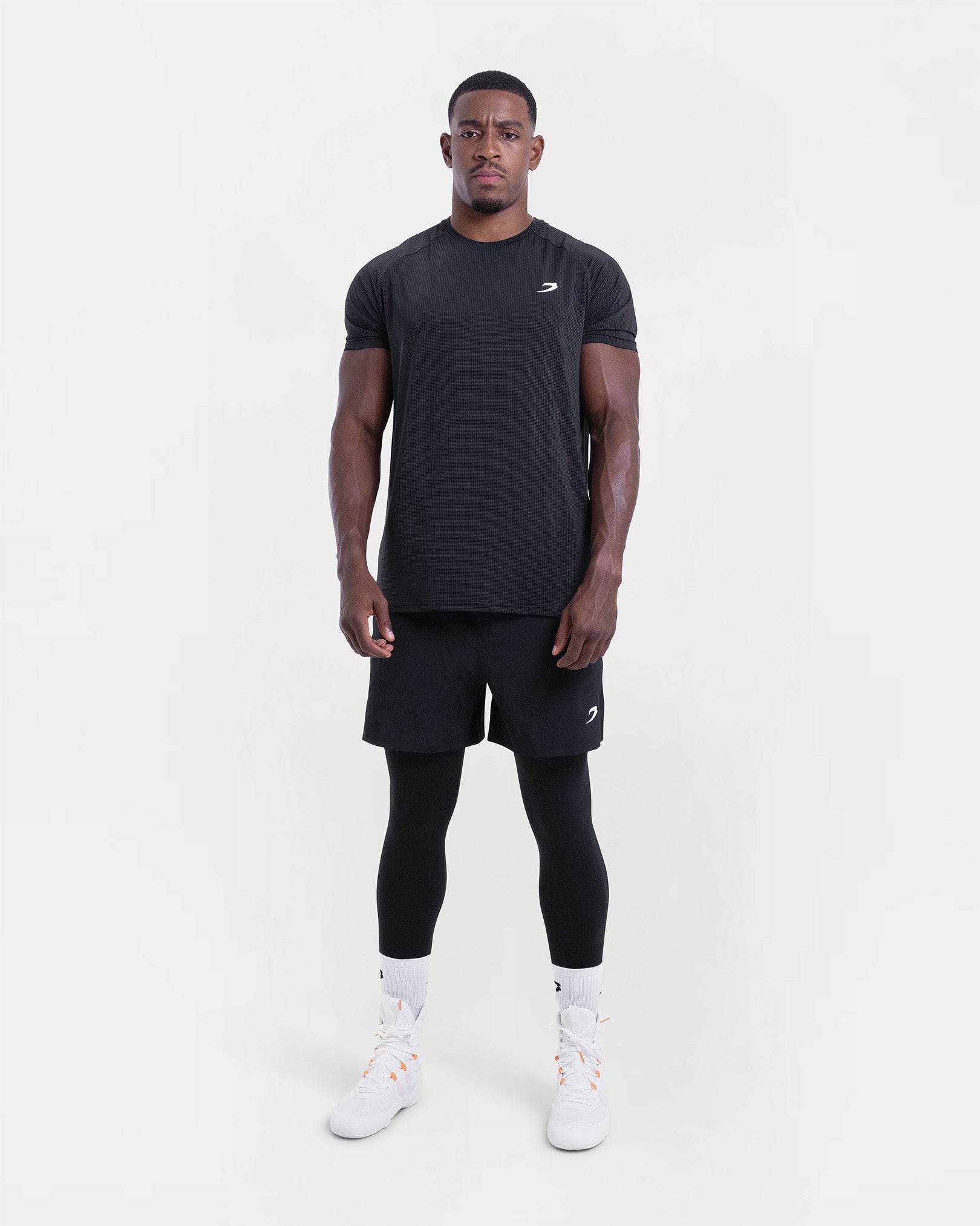 Valdes 2-in-1 Shorts (Full Length) - Black