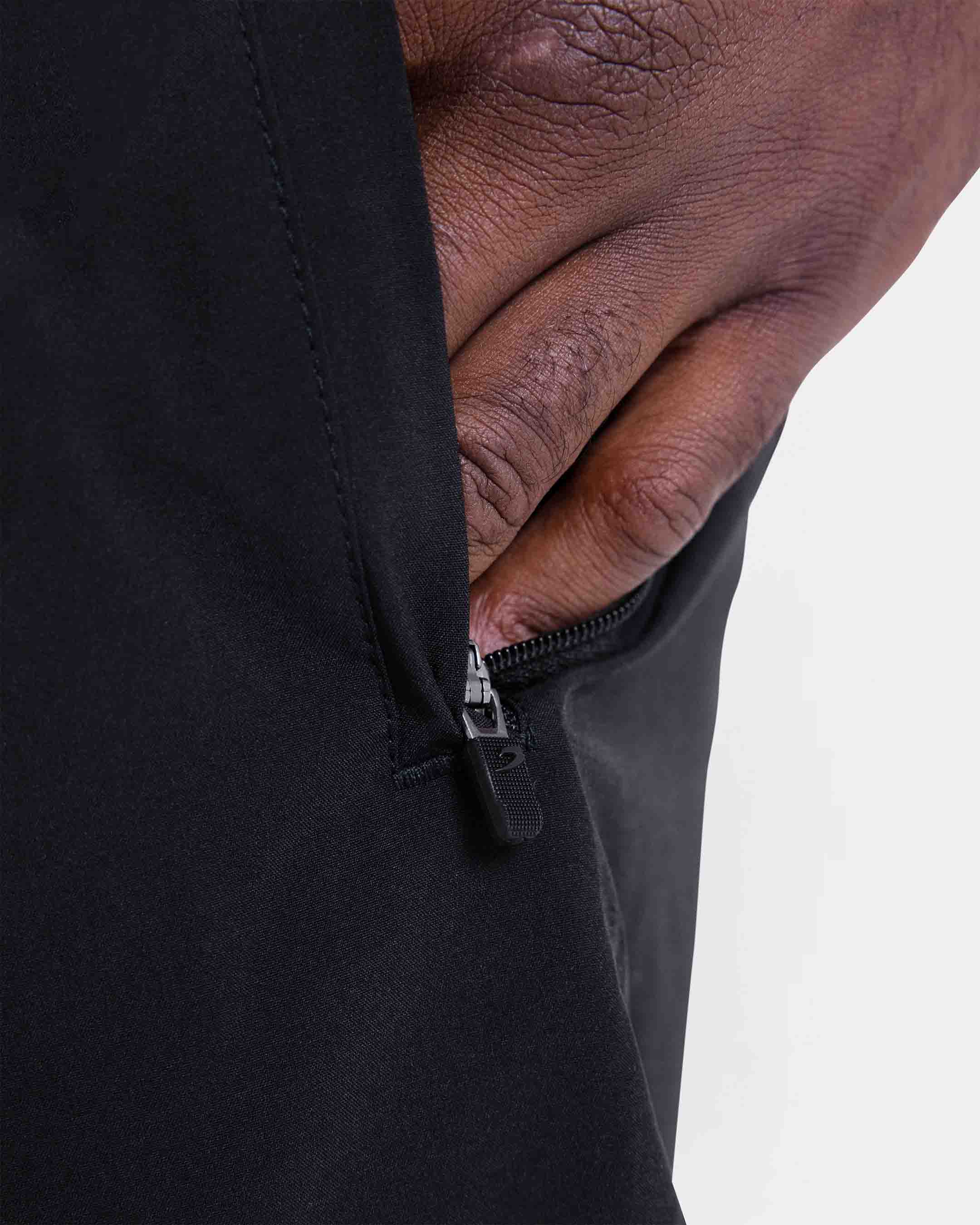 Valdes 2-in-1 Shorts (Full Length) - Black