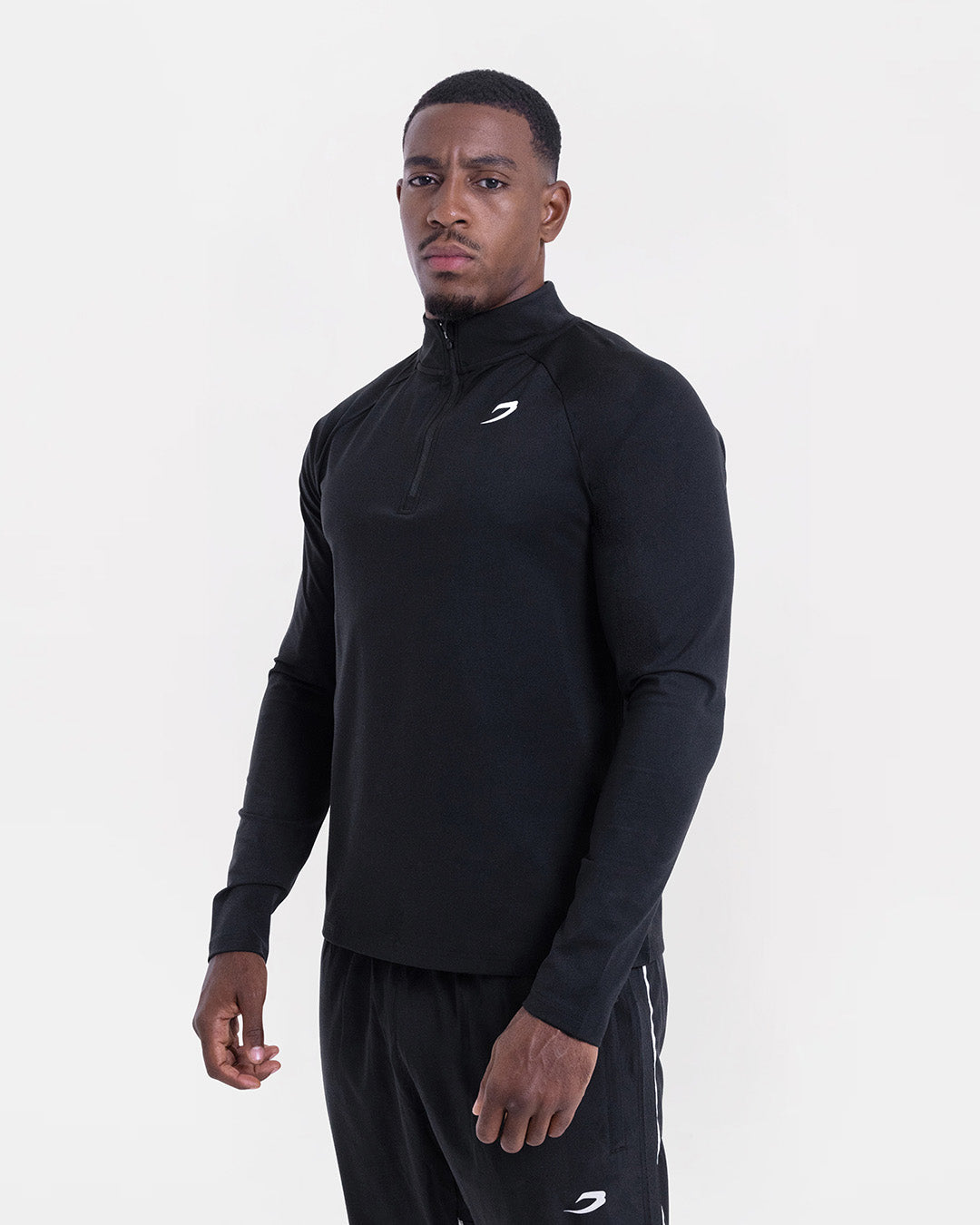 Valdes 1/4 Zip - Black