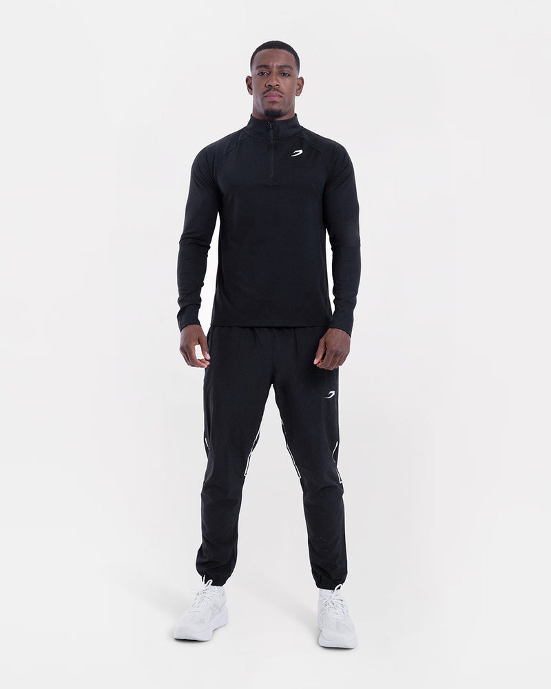 Valdes 1/4 Zip - Black