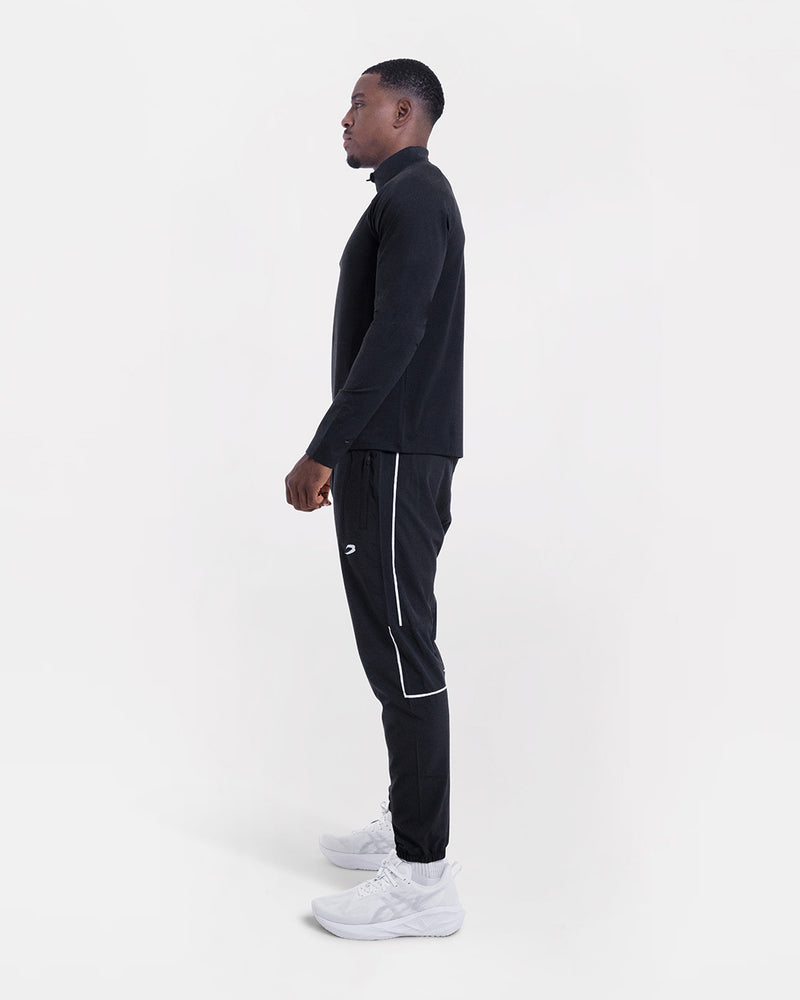 Valdes 1/4 Zip - Black