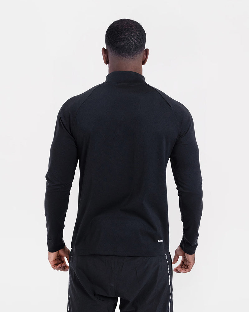 Valdes 1/4 Zip - Black