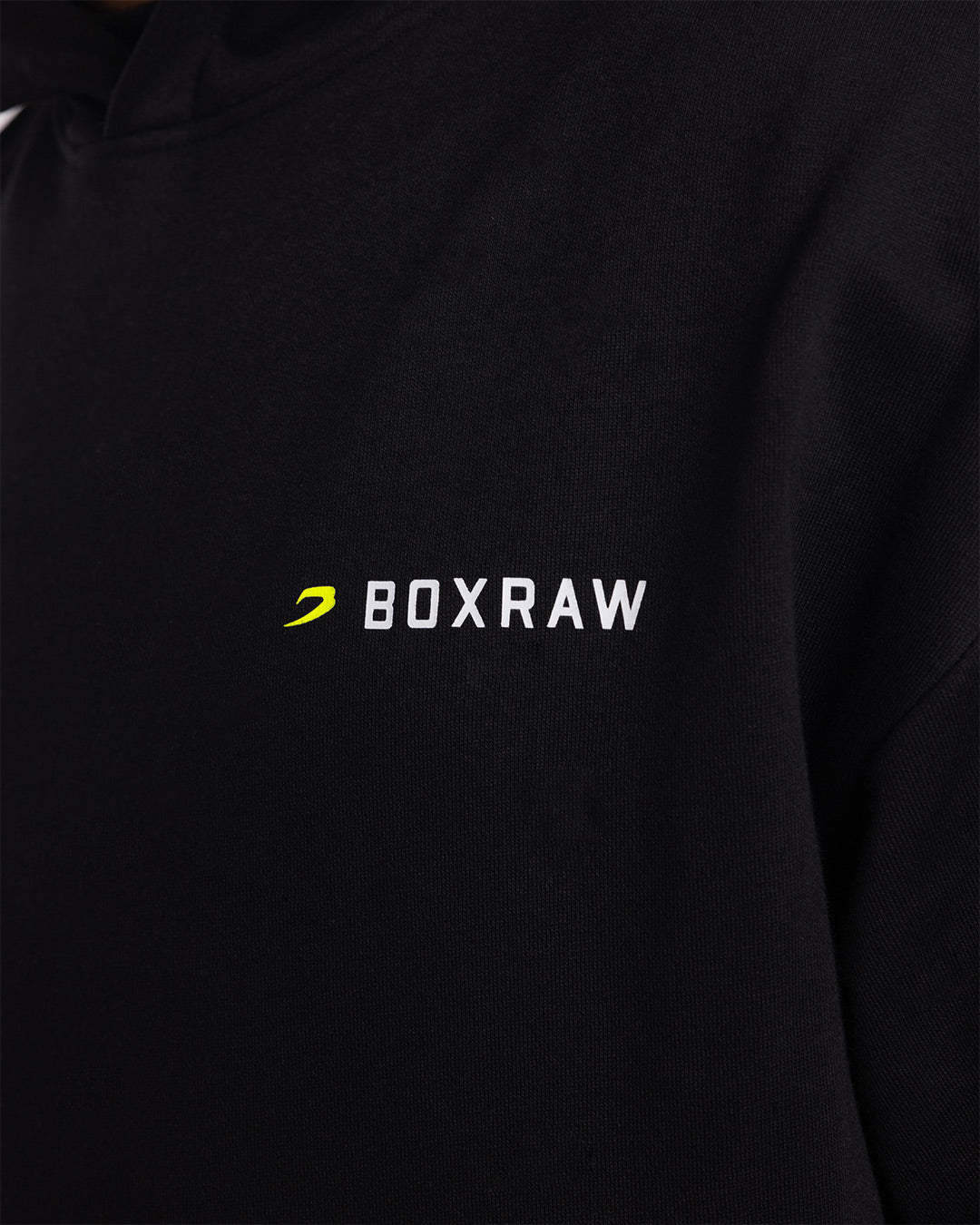 We Don't Play Boxing Oversized Hoodie - Black/Yellow