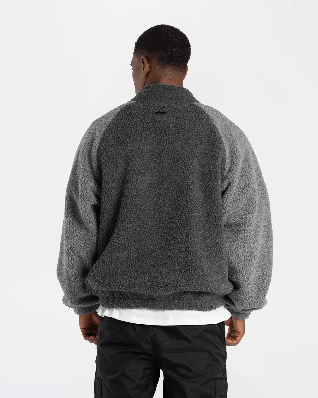 Walker Sherpa Jacket - Charcoal/Grey