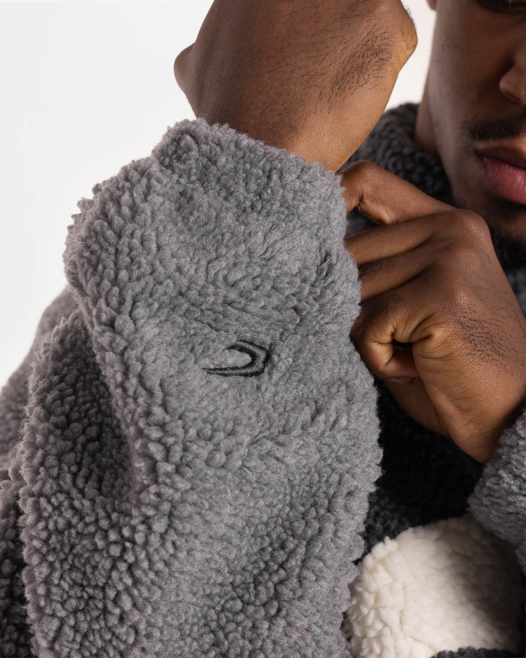 Walker Sherpa Jacket - Charcoal/Grey