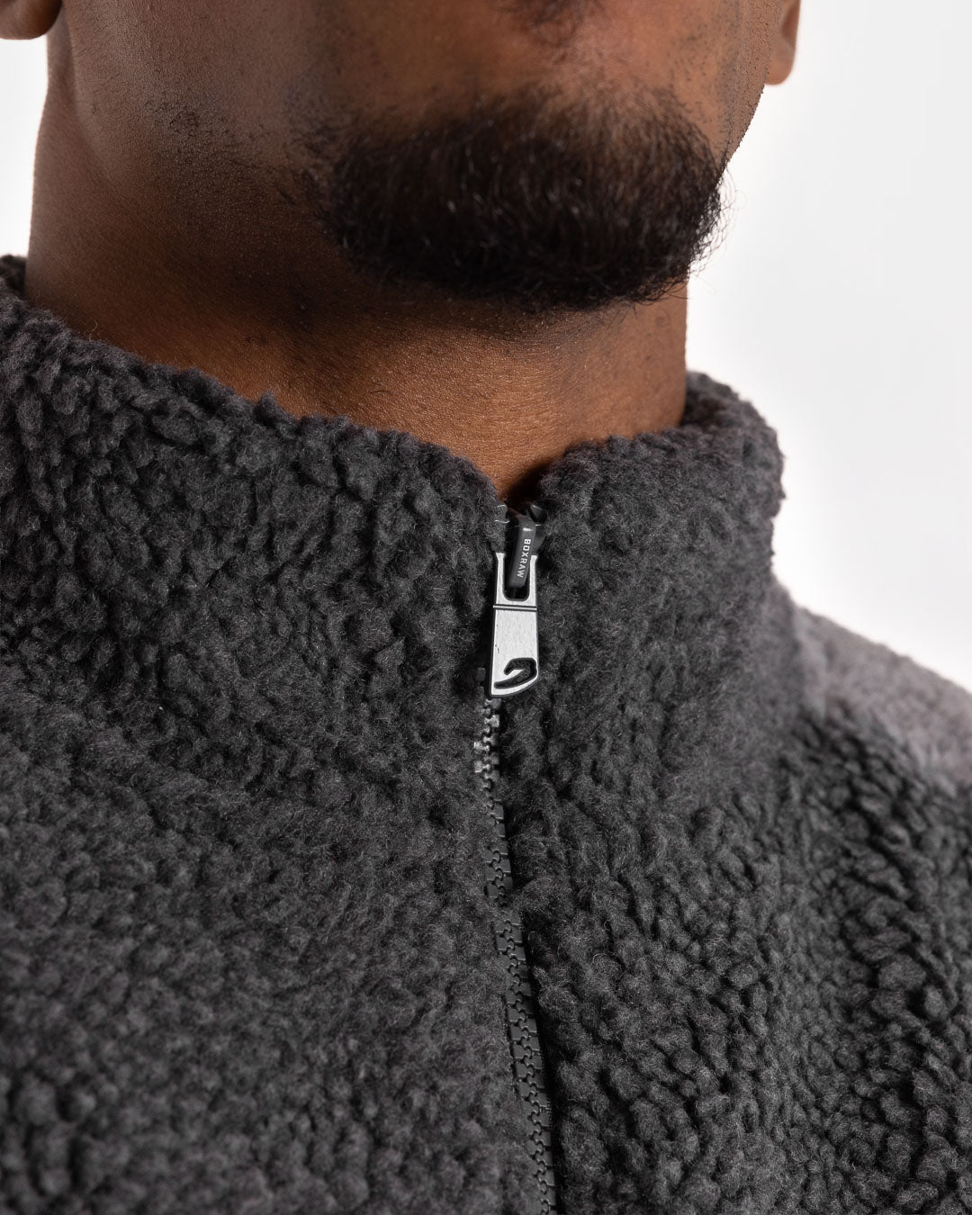 Walker Sherpa Jacket - Charcoal/Grey