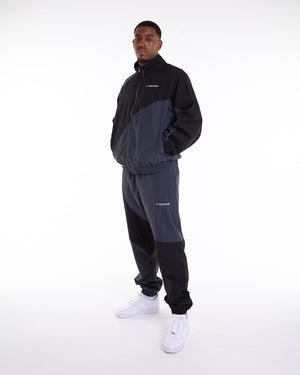 Williams Boxing Tracksuit Bottoms Black/Charcoal BOXRAW