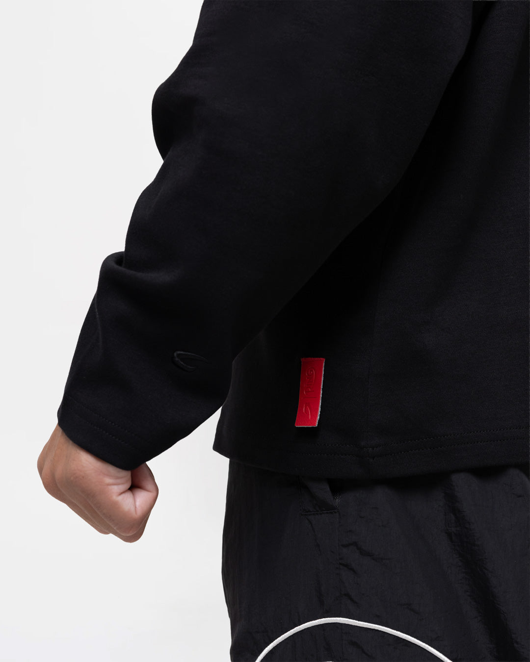 Ring x BOXRAW Fearless Oversized Long Sleeve T-Shirt - Black