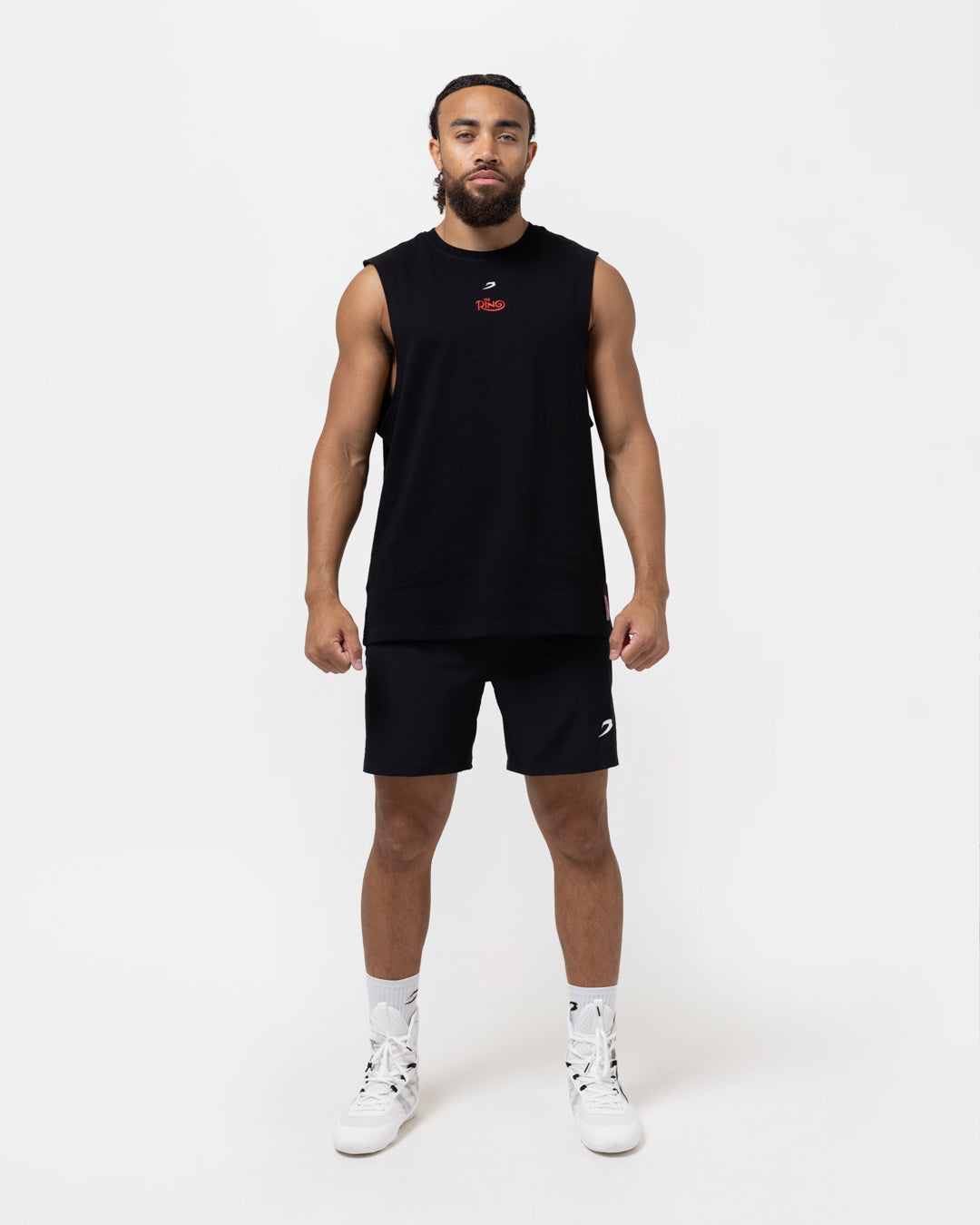 Ring x BOXRAW Fearless Muscle Tank - Black