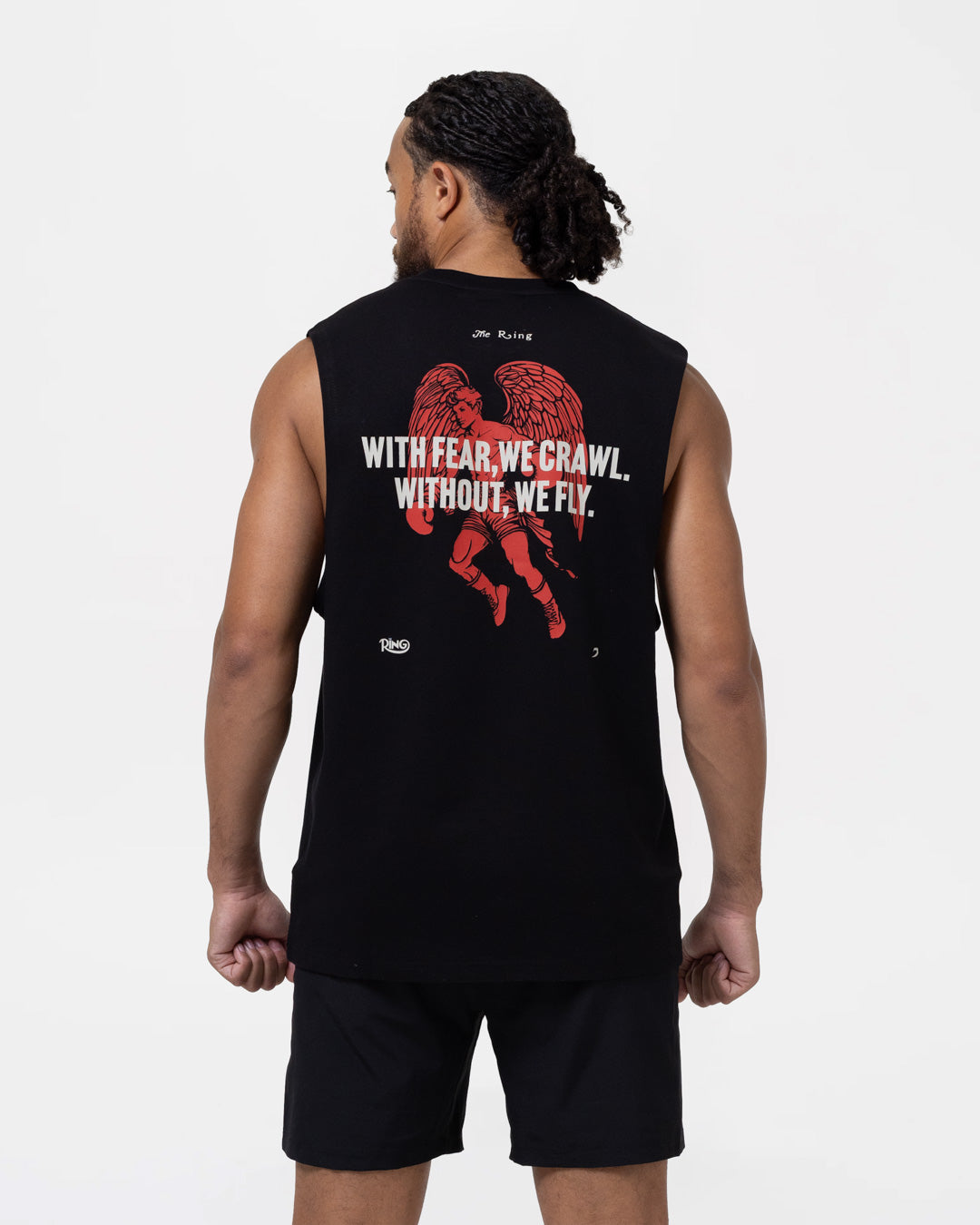 Ring x BOXRAW Fearless Muscle Tank - Black