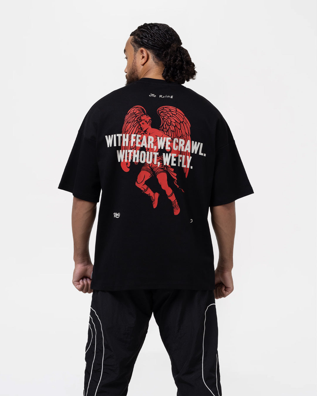 Ring x BOXRAW Fearless Oversized T-Shirt - Black