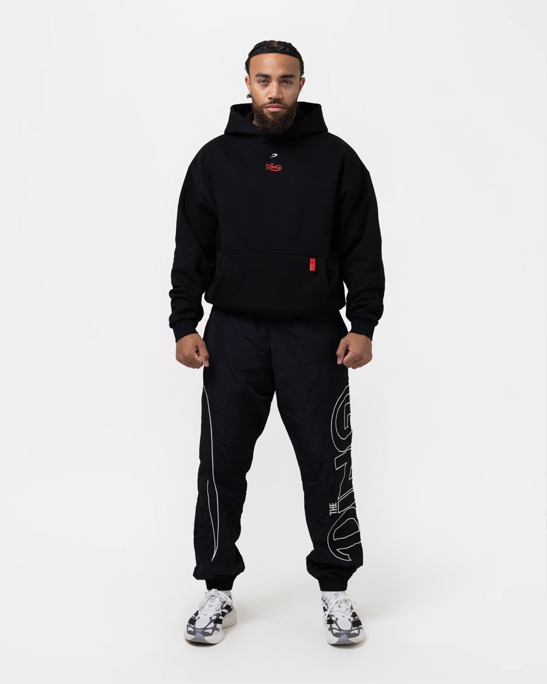 Ring x BOXRAW Manny Pacquiao Oversized Hoodie - Black