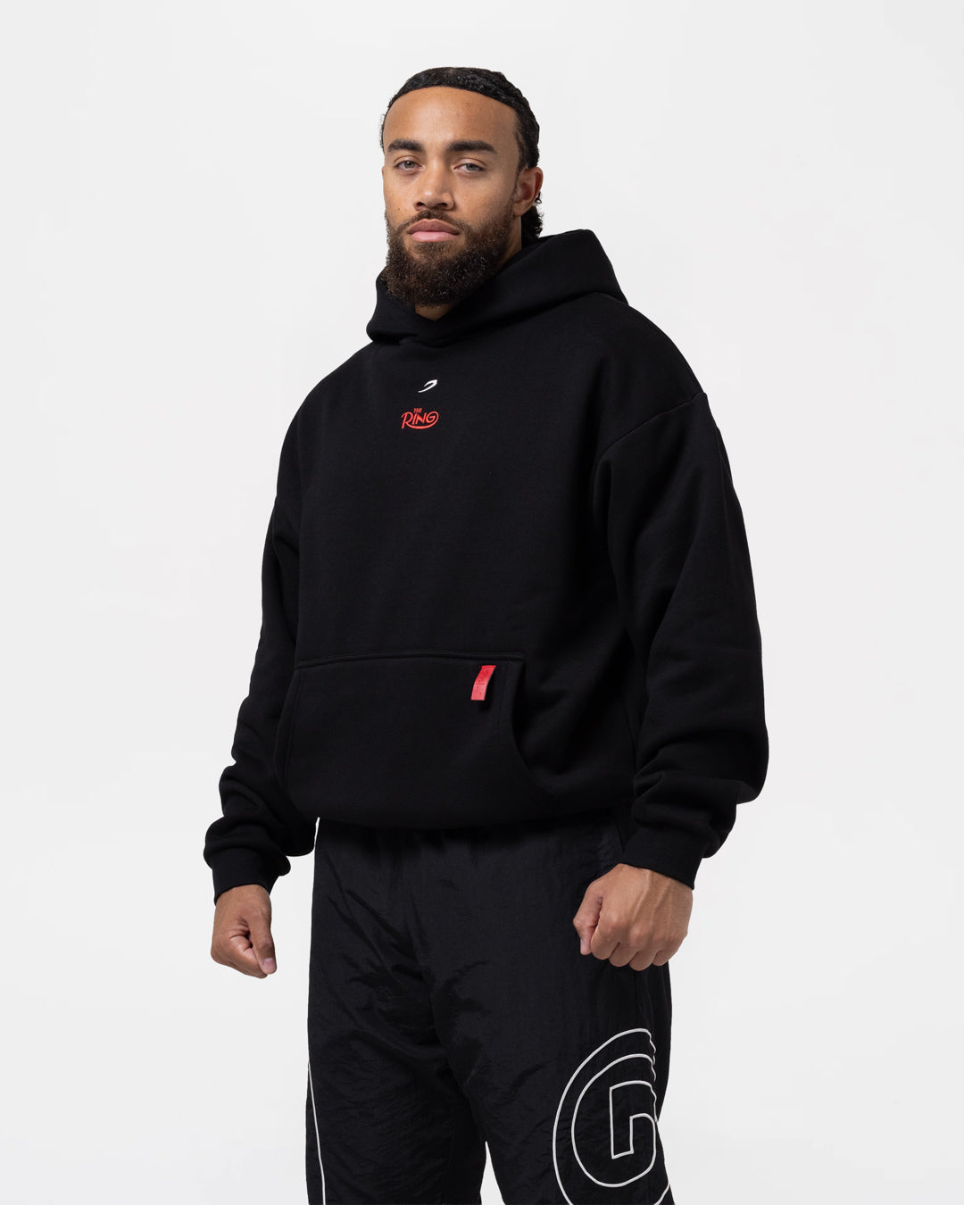 Ring x BOXRAW Manny Pacquiao Oversized Hoodie - Black