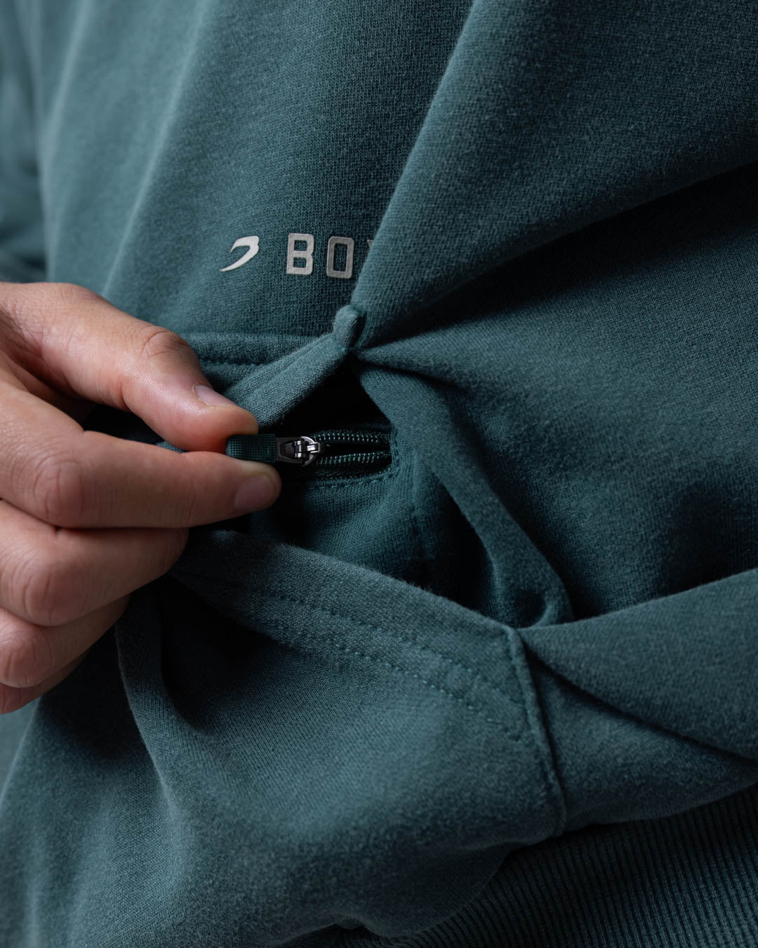 Sparring Club Oversized Hoodie - Washed Teal