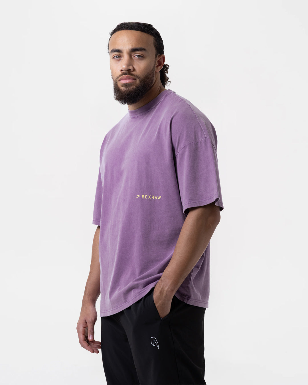 Sparring Club Oversized T-Shirt - Washed Purple