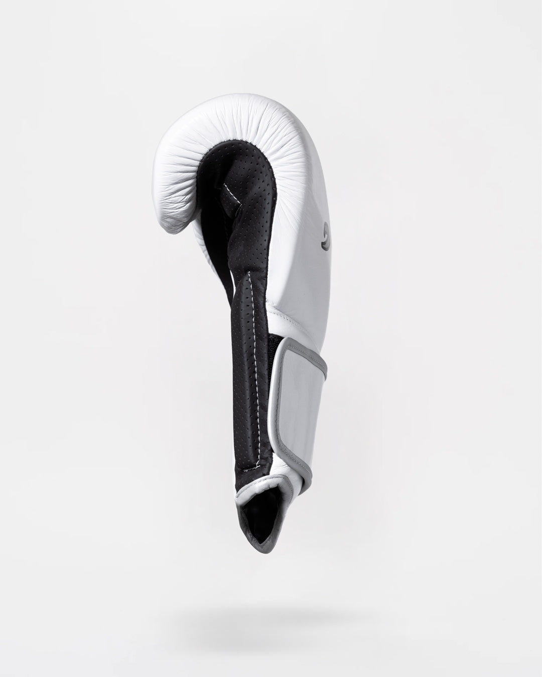 Strike-Five Strap Boxing Gloves - White/Black