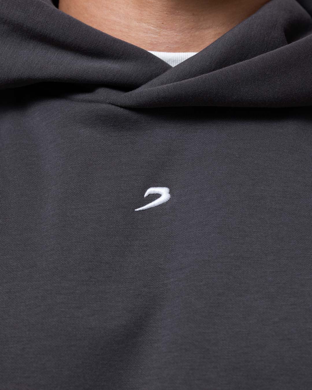 Strike Oversized Hoodie - Charcoal