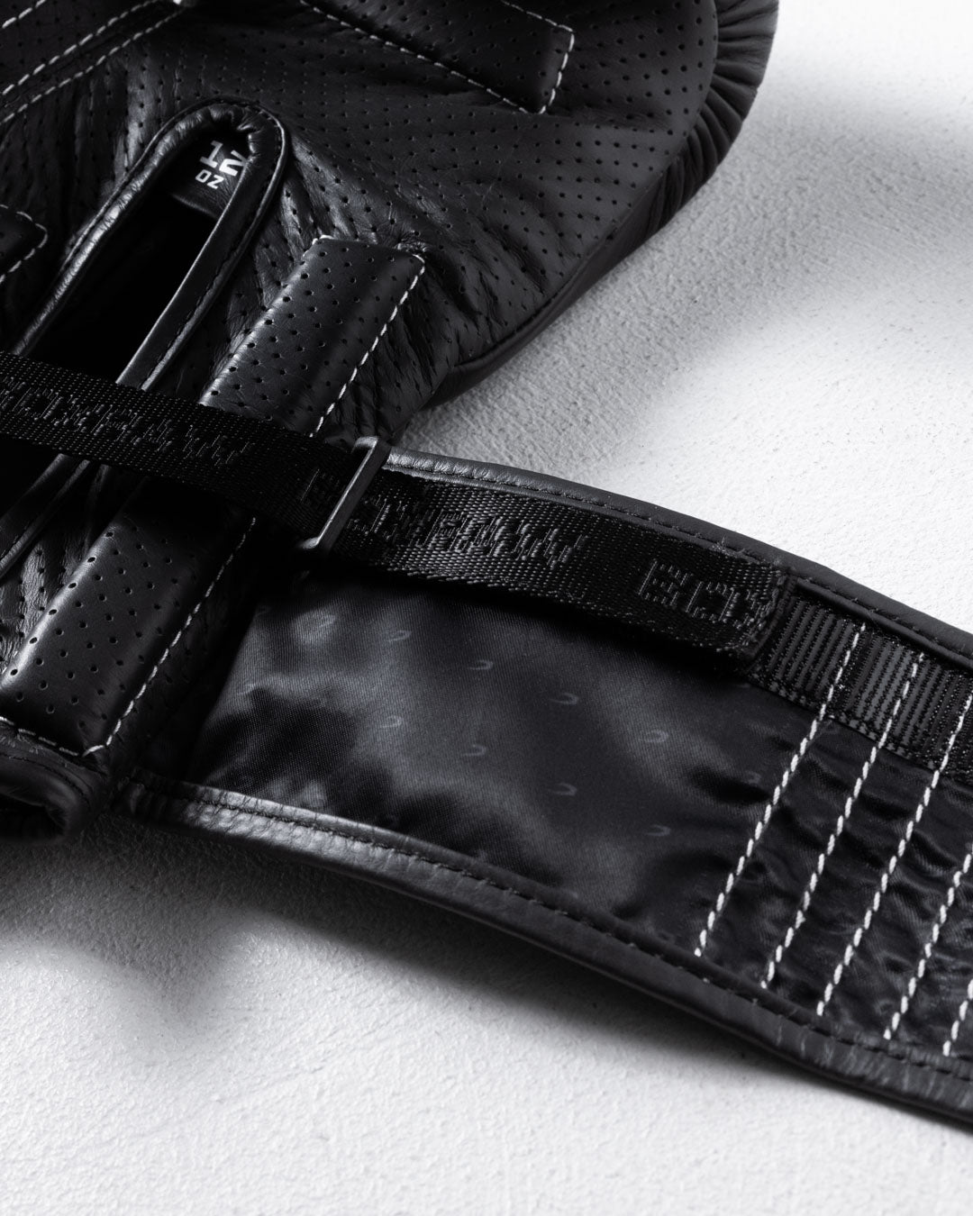 Strike-One Twin Strap Boxing Gloves - Black/Charcoal