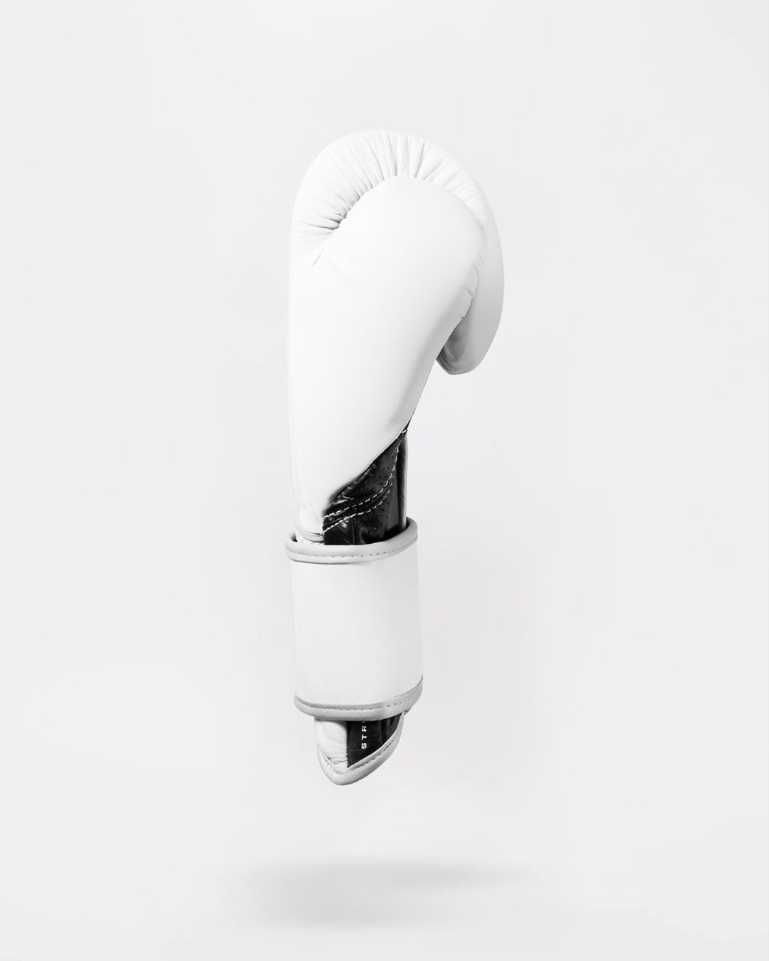 Strike-One Twin Strap Boxing Gloves - White/Black