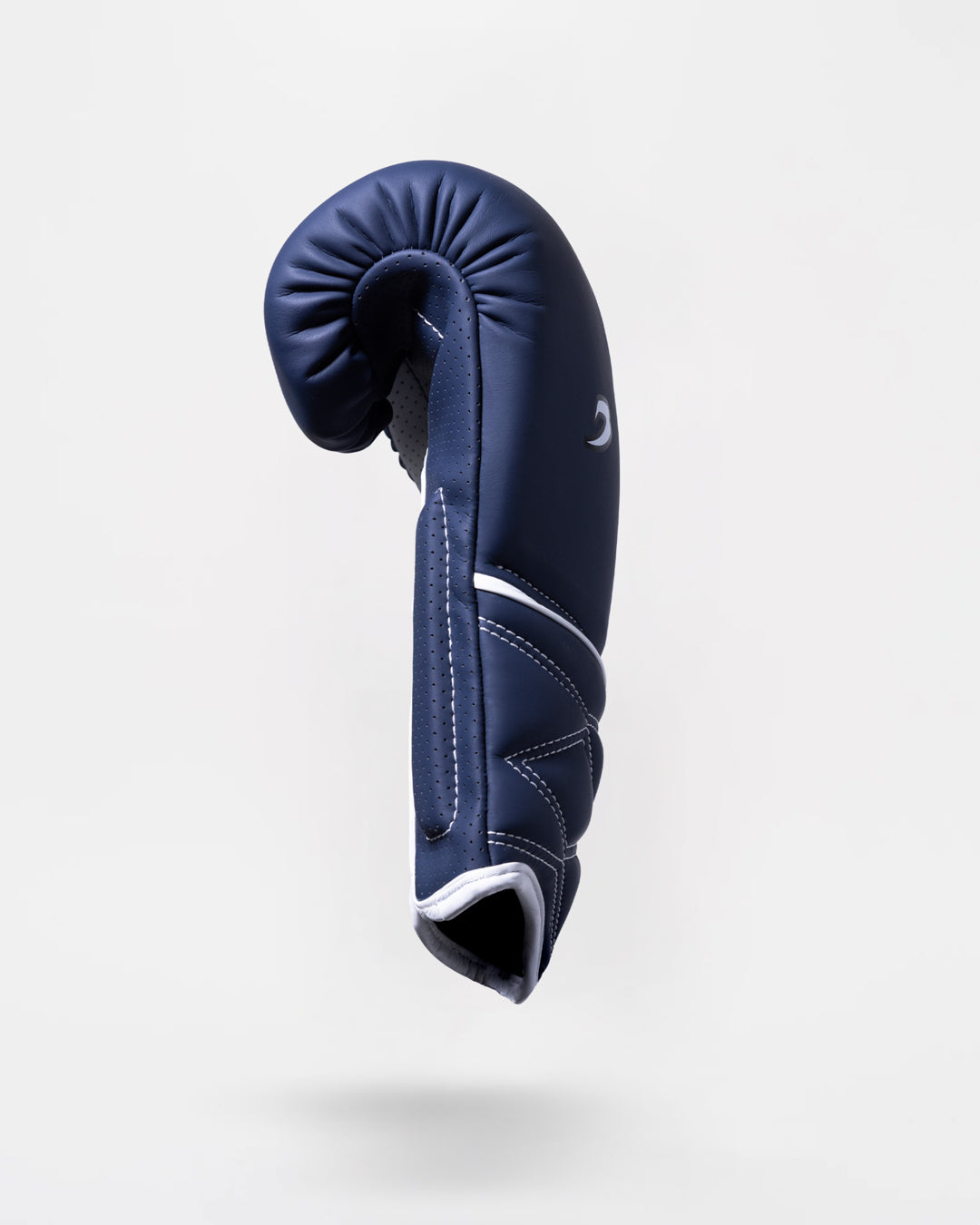 Strike-Three Lace Boxing Gloves - Blue/White