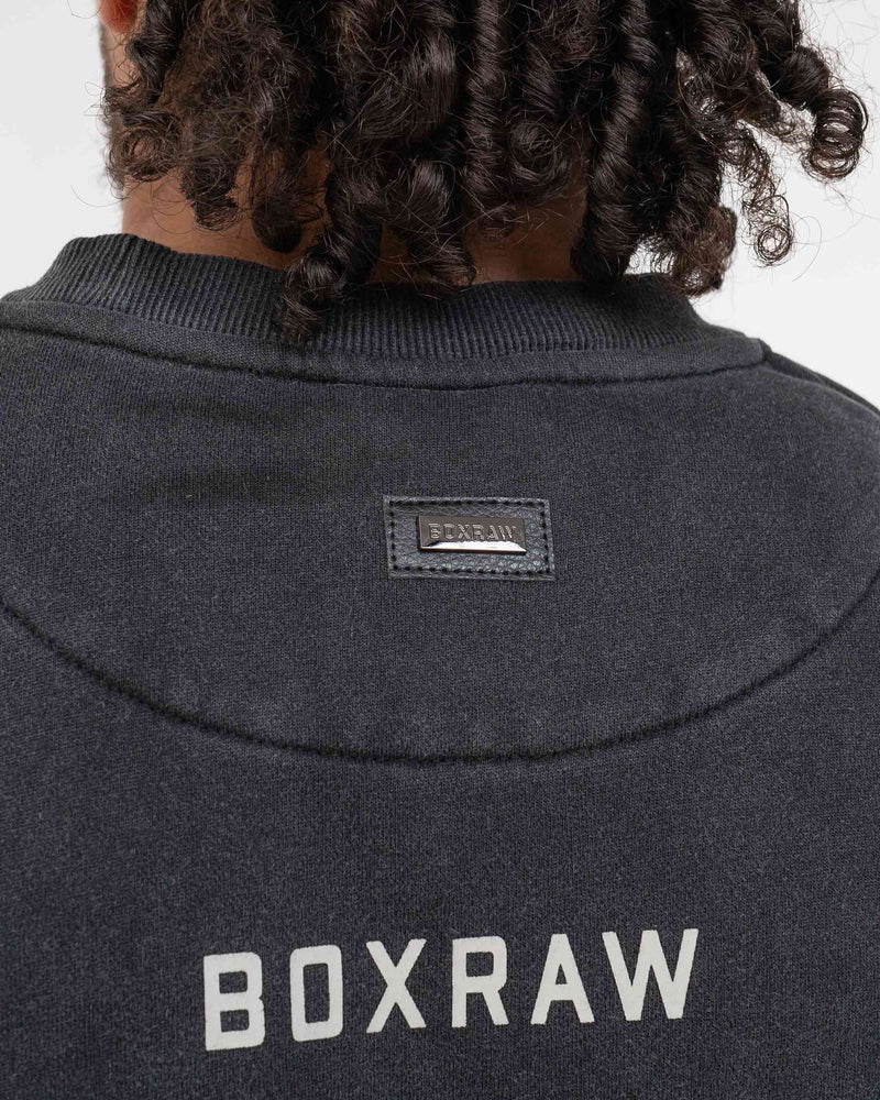 Sparring Club Oversized Sweatshirt - Washed Black