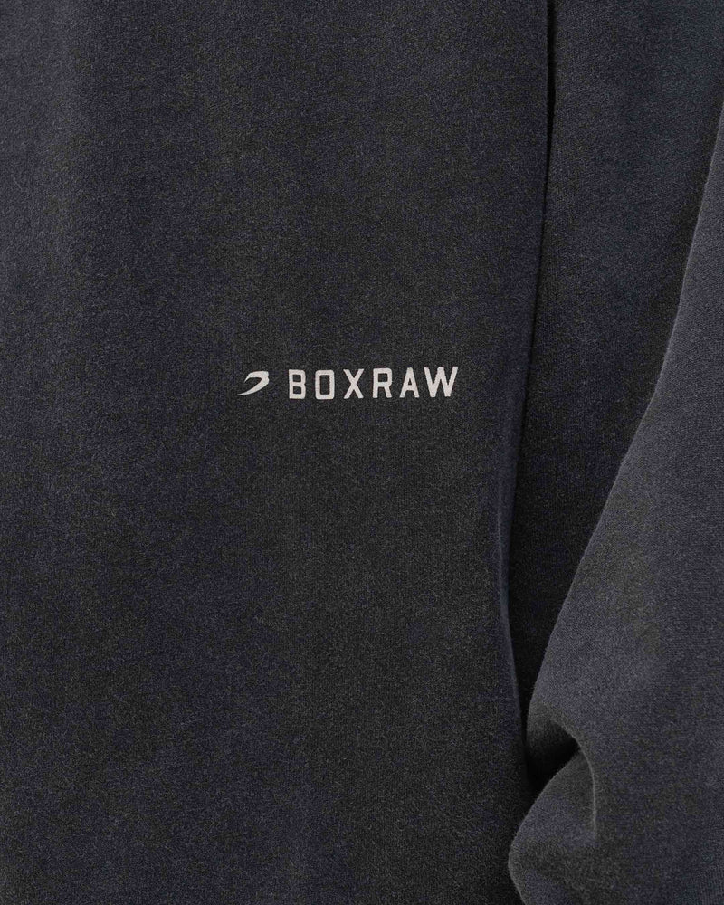 Sparring Club Oversized Sweatshirt - Washed Black