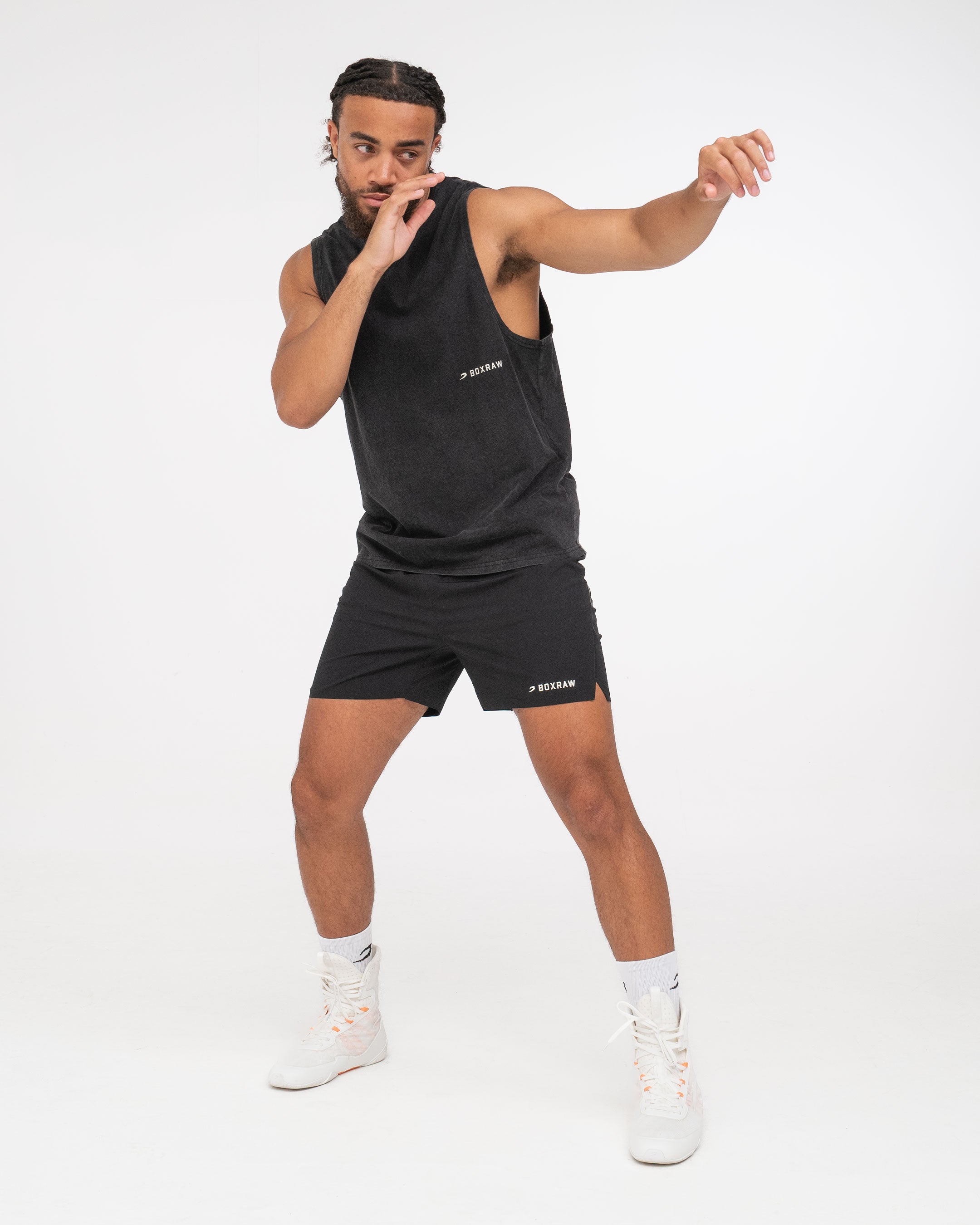 Sparring Club Muscle Tank - Washed Black