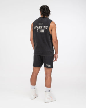 Sparring Club Muscle Tank - Washed Black