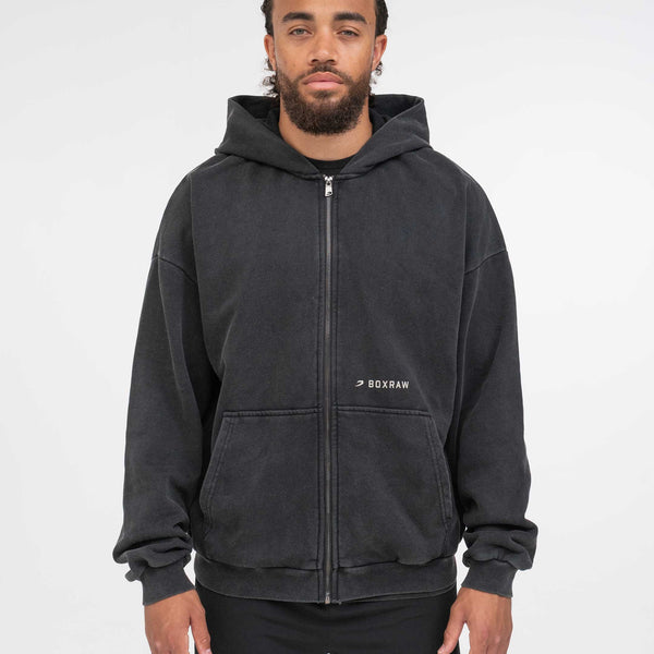 ojos オホス Muffler Boxer Hoodie ZipUp ブラック OJOS | Muffler Boxer Hoodie Zip-up - Black