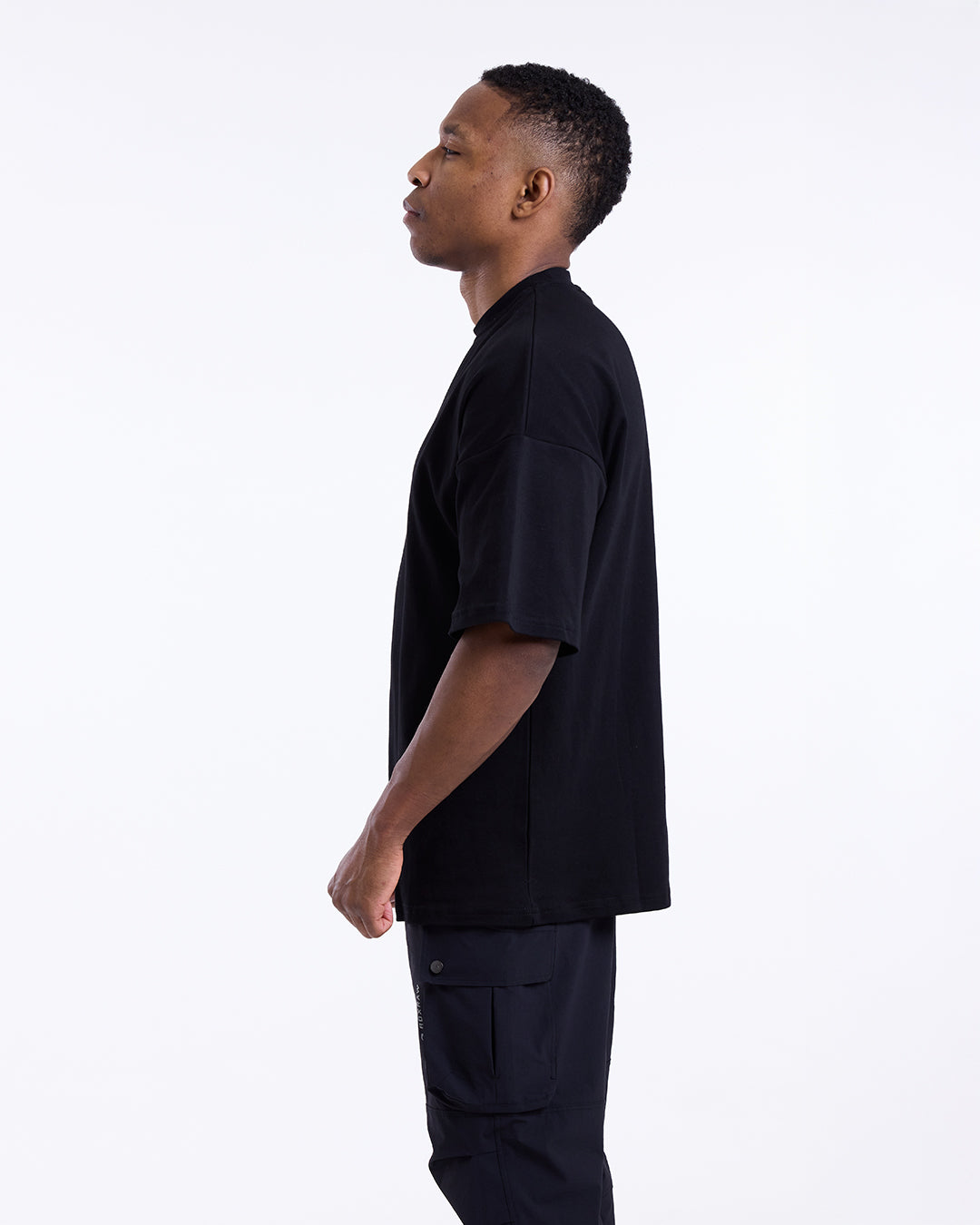 Strike Oversized T-Shirt - Black