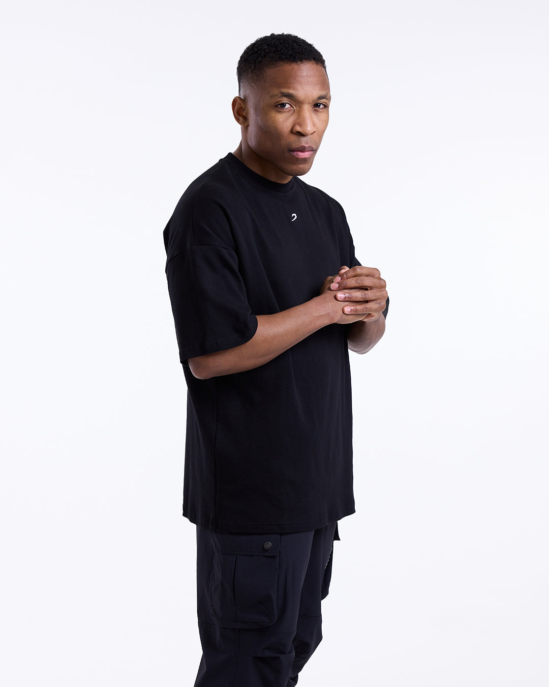 Strike Oversized T-Shirt - Black