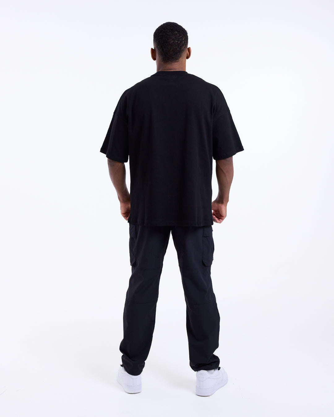Strike Oversized T-Shirt - Black