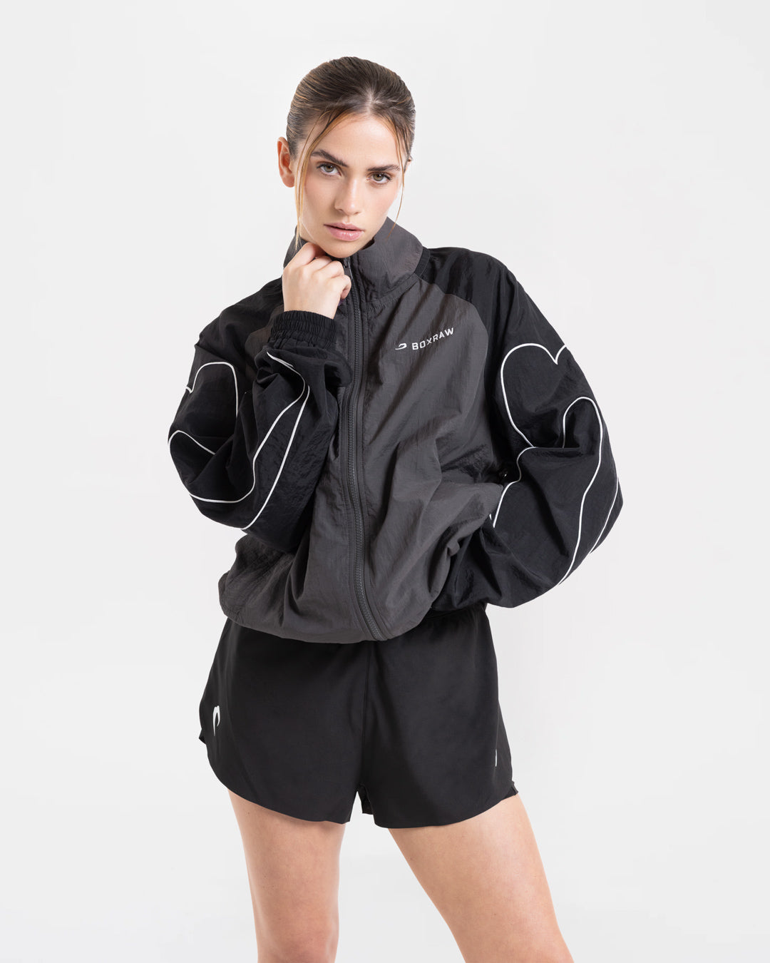 Tunero Track Jacket - Grey/Black