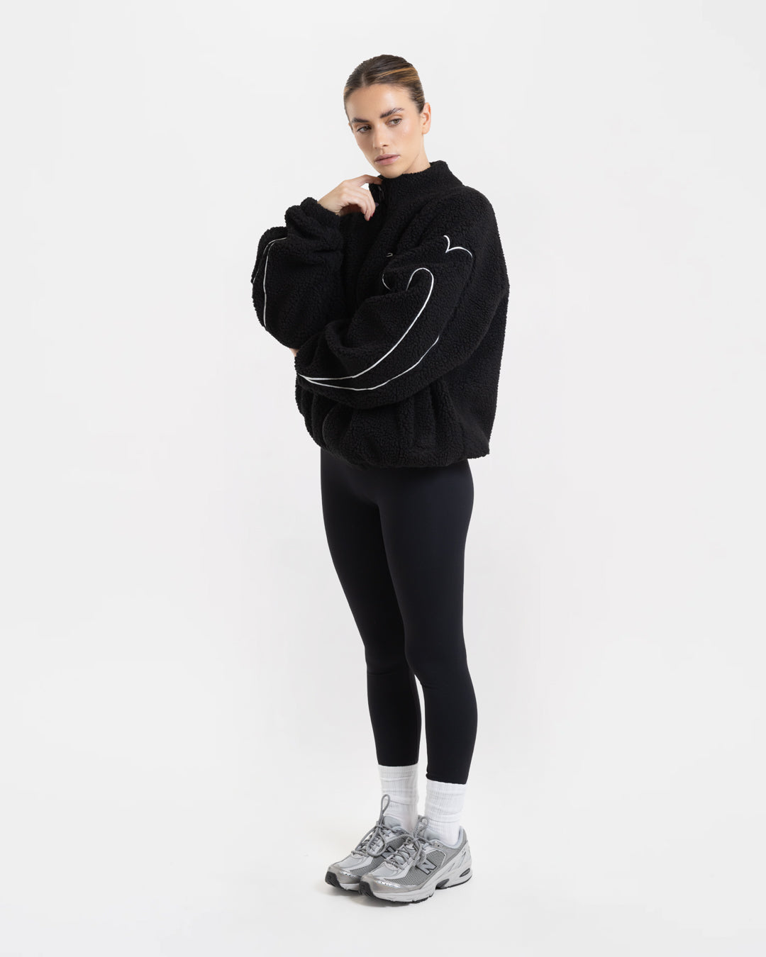 Tunero Sherpa Jacket - Black