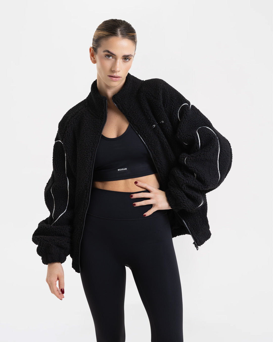 Tunero Sherpa Jacket - Black