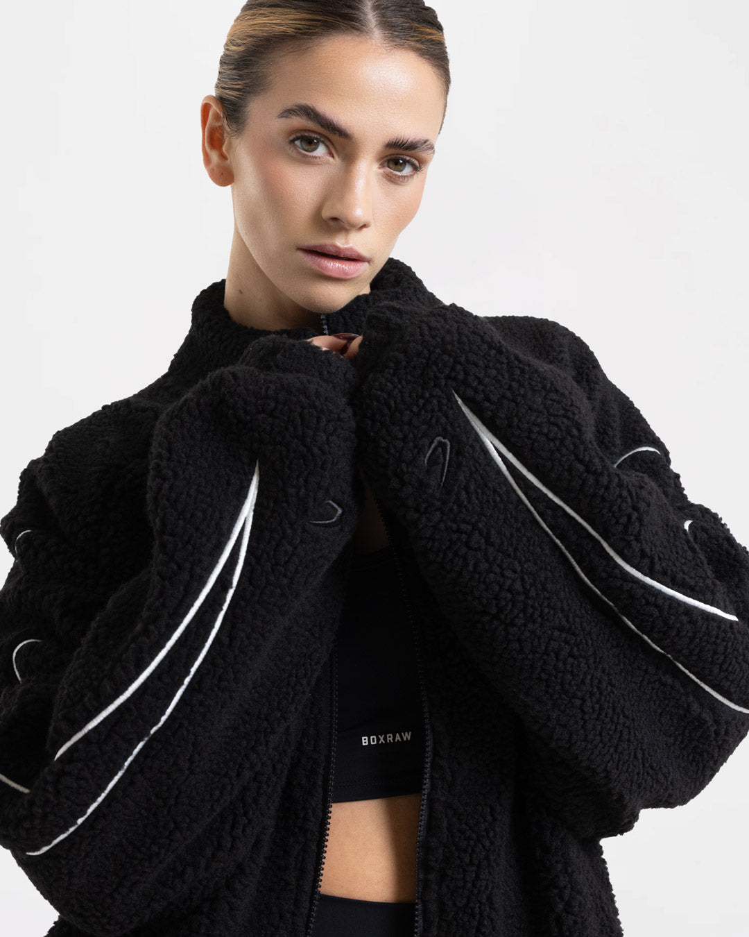 Tunero Sherpa Jacket - Black