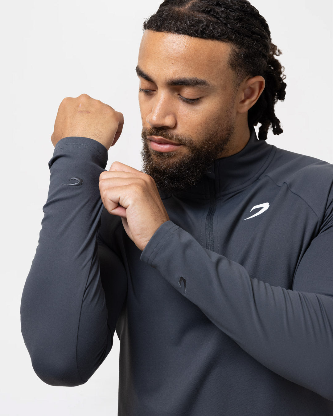 Valdes 1/4 Zip - Charcoal
