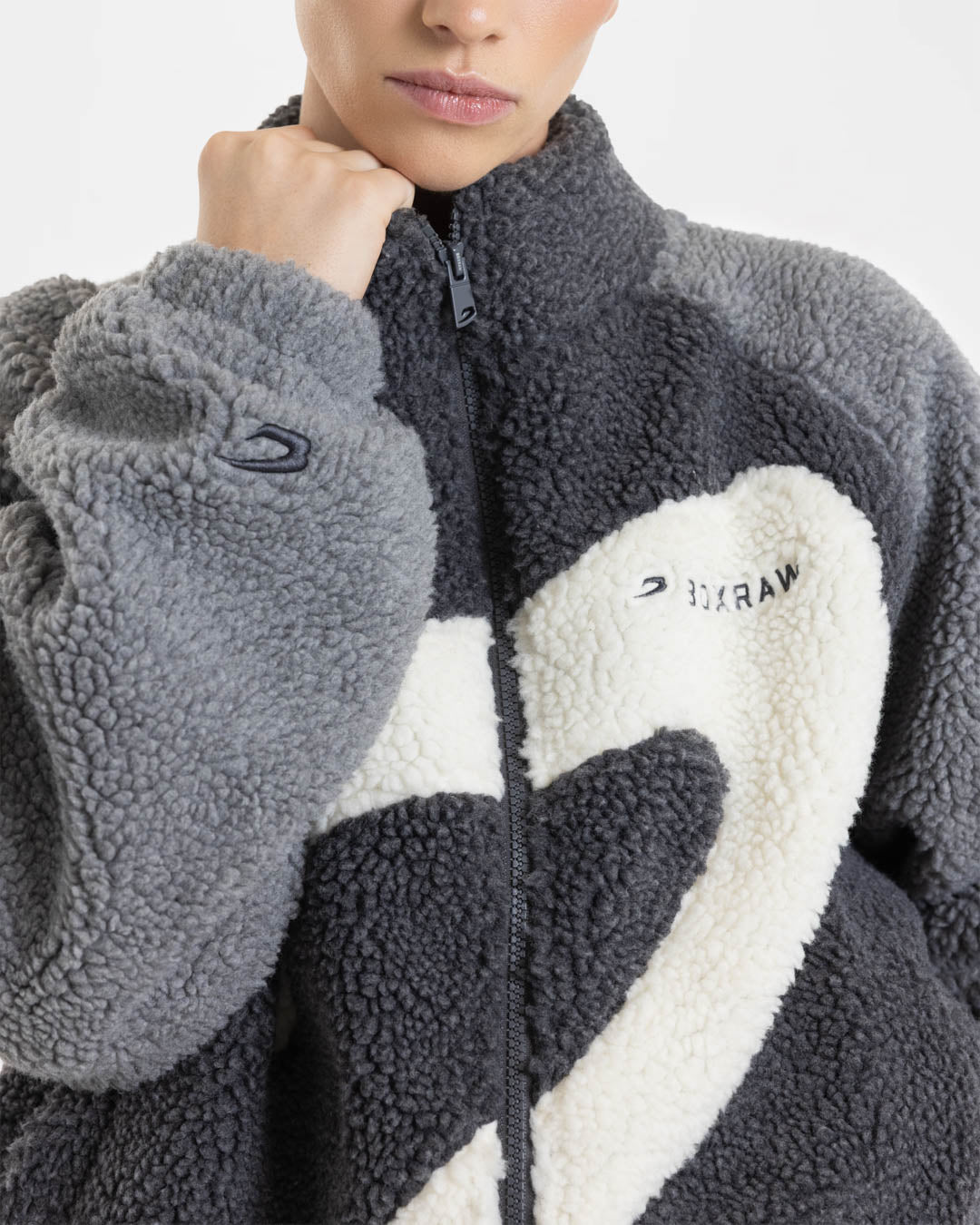Walker Sherpa Jacket - Charcoal/Grey