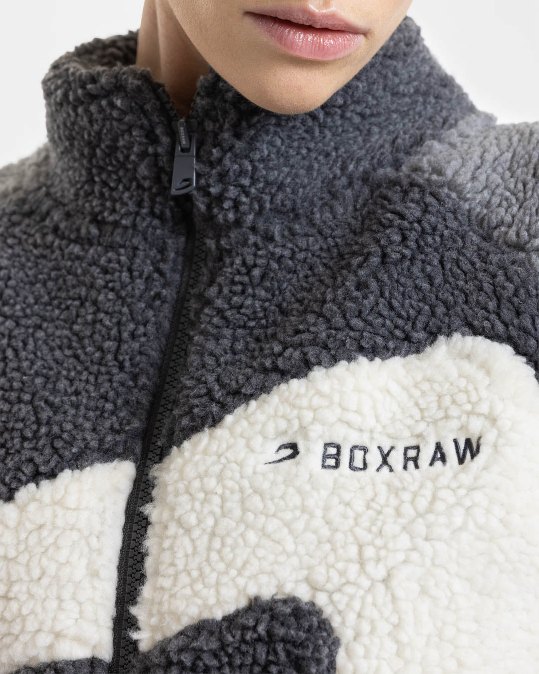 Walker Sherpa Jacket - Charcoal/Grey