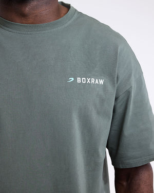 We Don't Play Boxing Oversized T-Shirt - Green