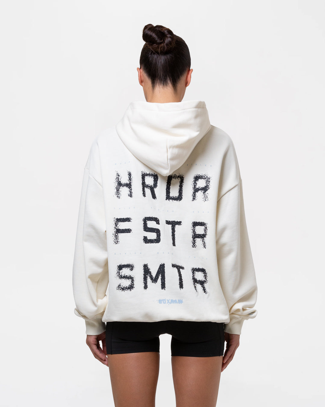 HRDR FSTR SMTR Oversized Hoodie - Ivory