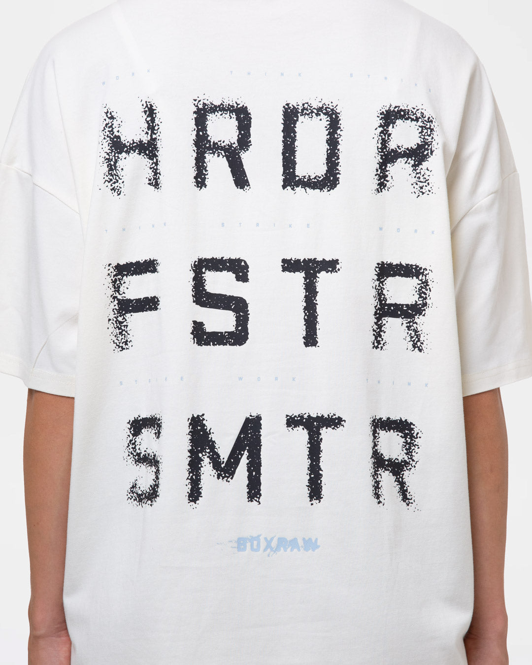 HRDR FSTR SMTR Oversized T-Shirt - Ivory