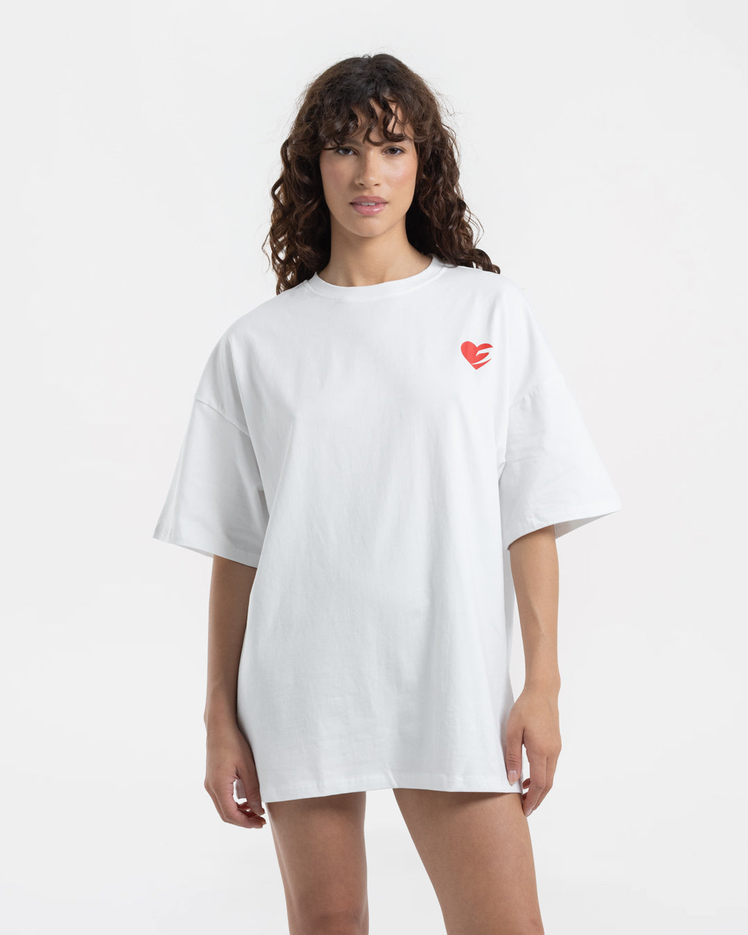 Boxing is Love Oversized T-Shirt - White