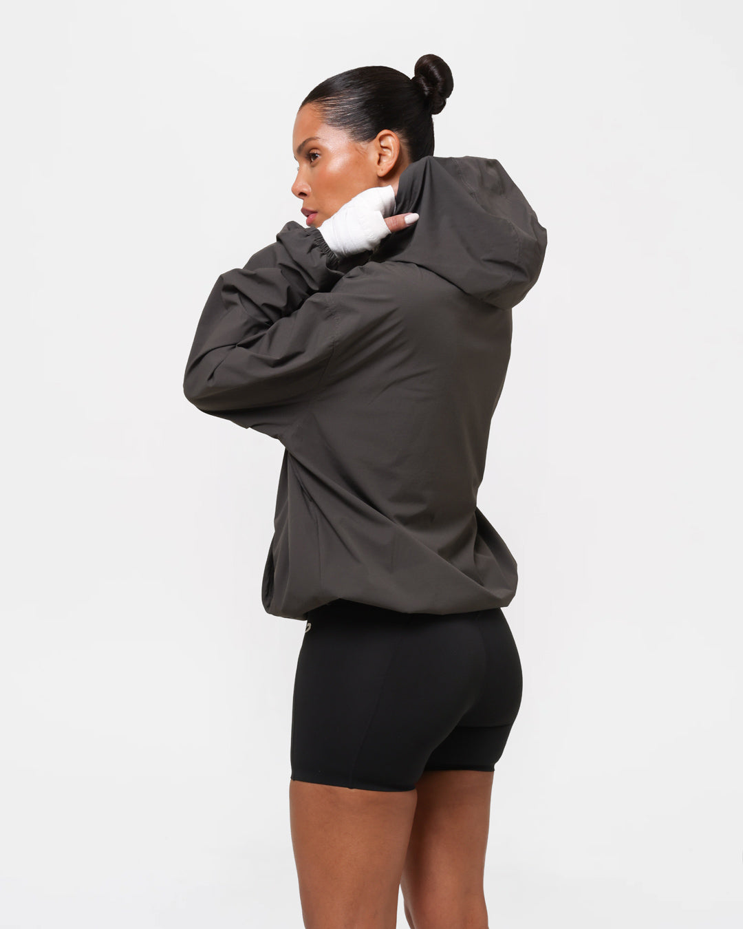 East Street Shell Hoodie - Charcoal