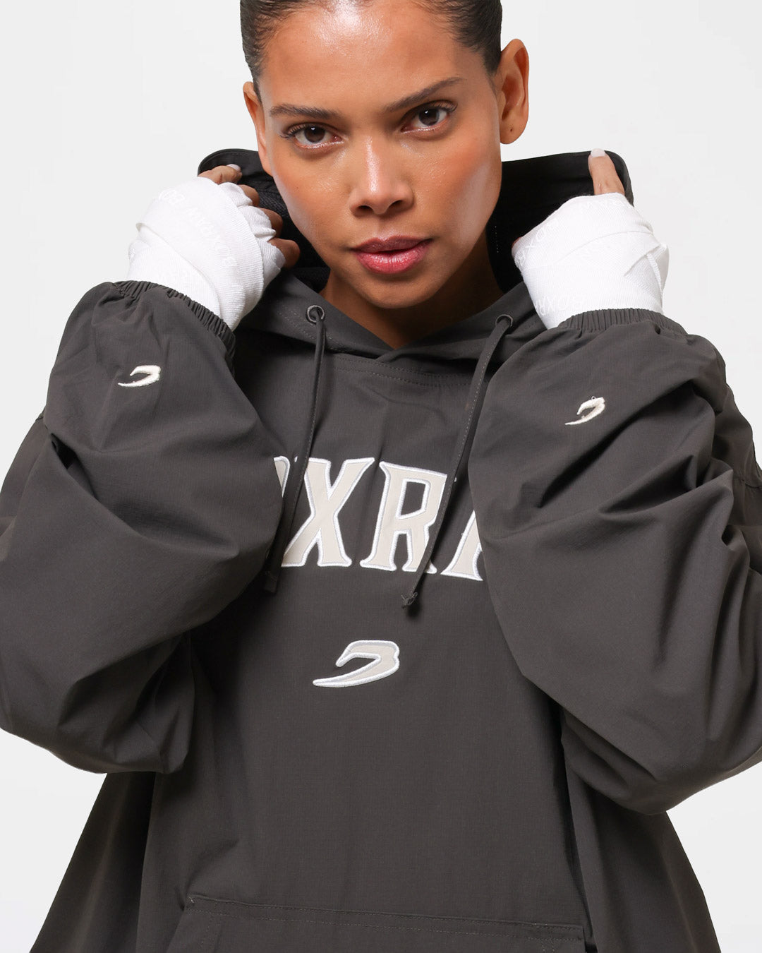 East Street Shell Hoodie - Charcoal